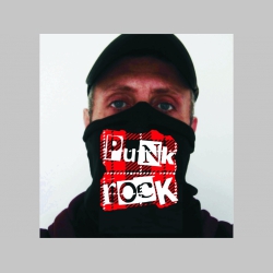 Punk Rock TARTAN univerzálna elastická multifunkčná šatka vhodná na prekritie úst a nosa aj na turistiku pre chladenie krku v horúcom počasí (použiteľná ako rúško)